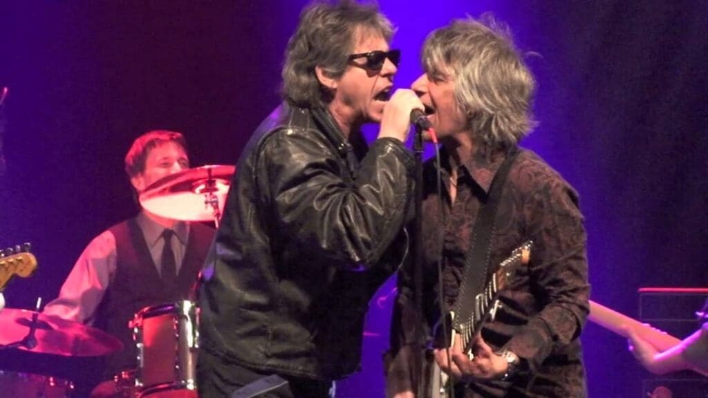 The Blushing Brides performing onstage